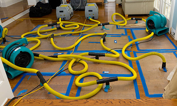 Professional Crawl Space Water Removal technician working in Huntersville, NC
